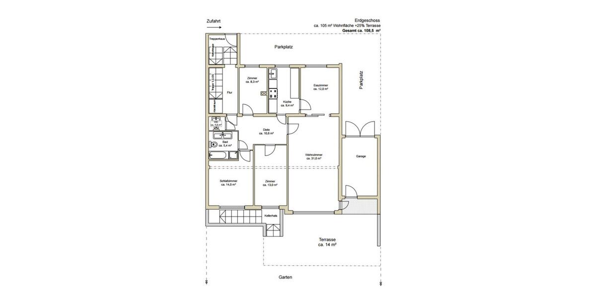 Mehrfamilienhaus, Wohnhaus Wolfsburg Almke - 11 Zimmer, 229 m&sup2;, 395.000&euro; | Angebot:25933676