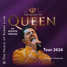 The Music Of Queen - Live - Tour 2026 12.09.2026 Congress Park Wolfsburg