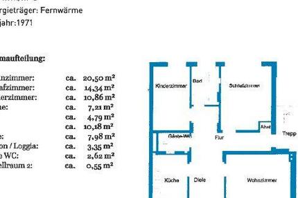 Wohnung Wolfsburg Ehmen - 3 Zimmer, 82 m&sup2;, 139.000&euro; | Angebot:26918438