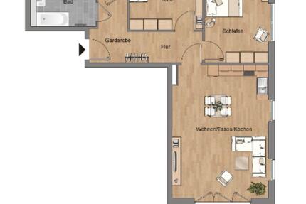 Wohnung Braunschweig Südstadt- Rautheim- Mascherode - 3 Zimmer, 97 m&sup2;, 1.708&euro; | Angebot:25645502