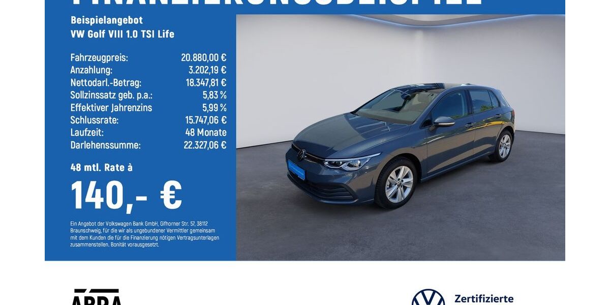 VW Golf 7.150 km 20.880 &euro; Braunschweig 38108