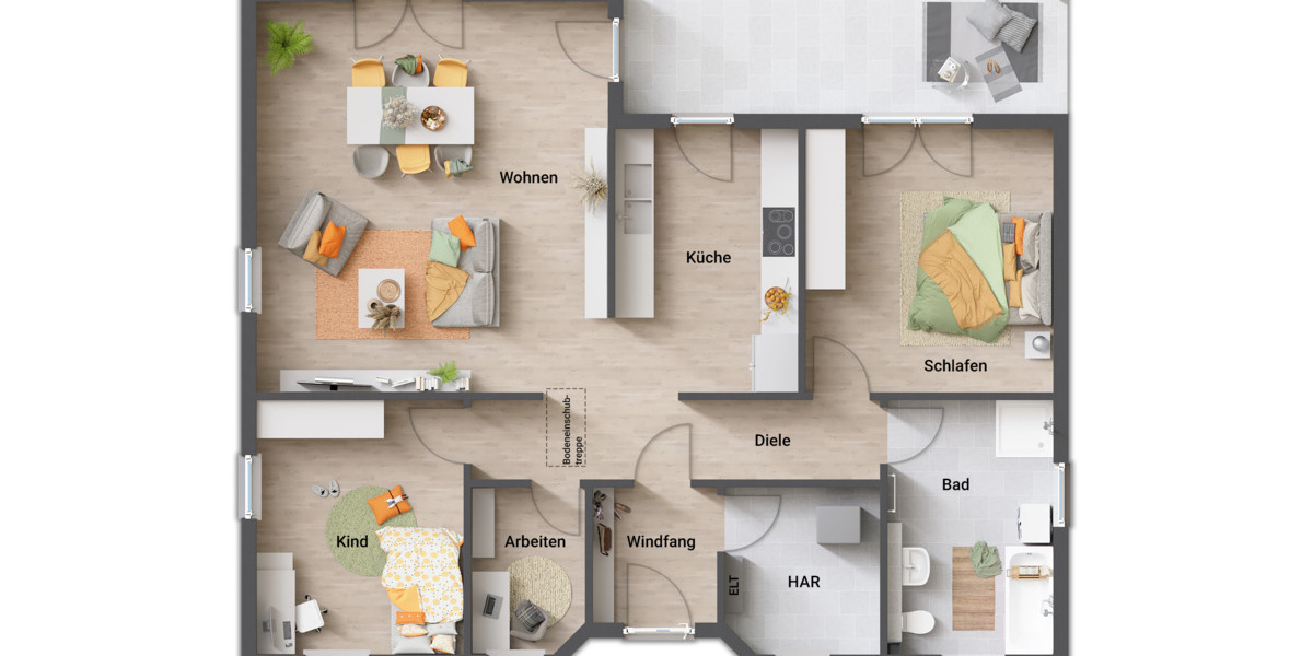 Einfamilienhaus Wesendorf - 4 Zimmer, 108 m&sup2;, 343.150&euro; | Angebot:26243024
