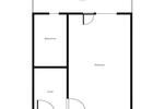 Etagenwohnung Braunschweig Lehndorf-Watenbüttel - 1 Zimmer, 26 m&sup2;, 322&euro; | Angebot:26367160