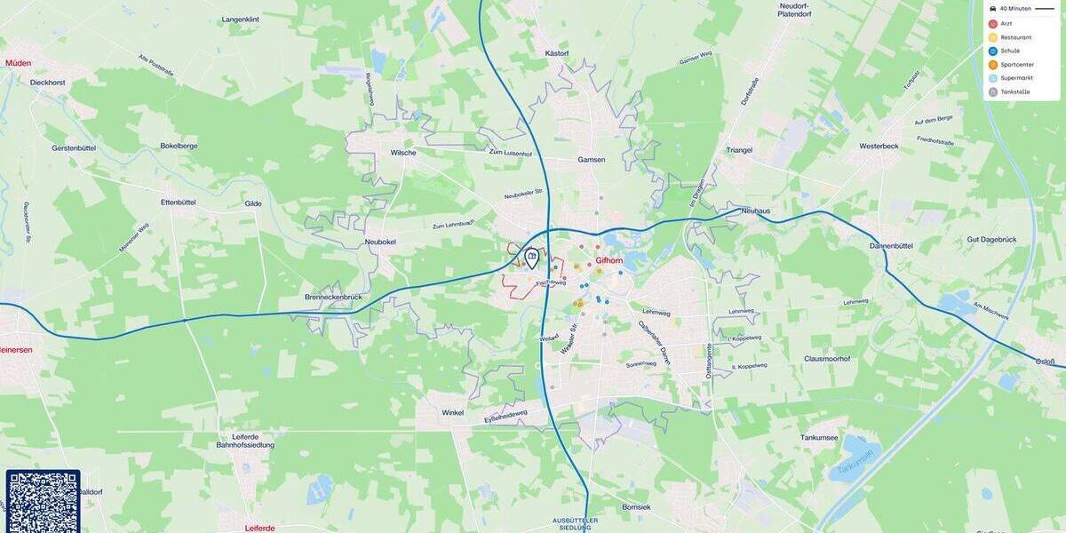 Etagenwohnung Gifhorn - 2 Zimmer, 52 m&sup2;, 198.000&euro; | Angebot:26502602