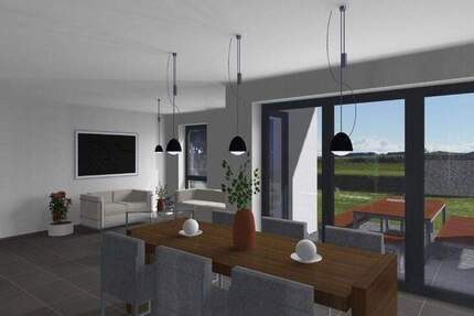 Neubau Erstbezug Barrierefreier Bungalow Haus mit eigenem Garten 3 zimmer