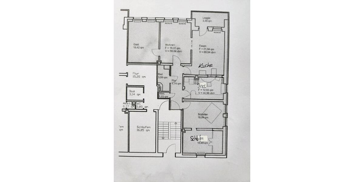 Hochparterre Braunschweig Östliches Ringgebiet - 4 Zimmer, 121 m&sup2;, 600.000&euro; | Angebot:26762050