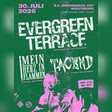 Evergreen Terrace + support 30.07.2026 s.v. Jugendhaus Ost