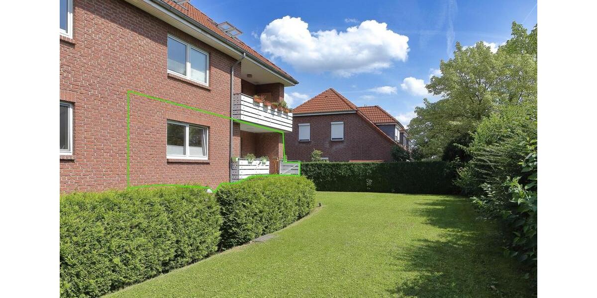 Ruhige 3-Zimmer-Erdgeschosswohnung mit Garten, Keller & Sorglos-Service 3 zimmer