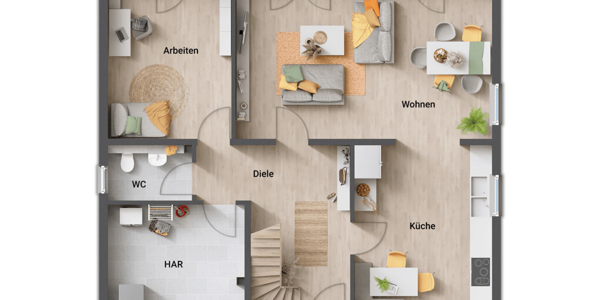 Einfamilienhaus Cremlingen Schulenrode - 5 Zimmer, 166 m&sup2;, 412.450&euro; | Angebot:26840893