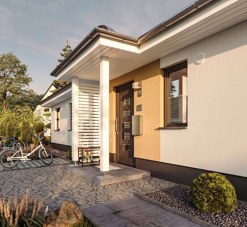 Der massive Bungalow für Familien, die sich Flexibilität wünschen