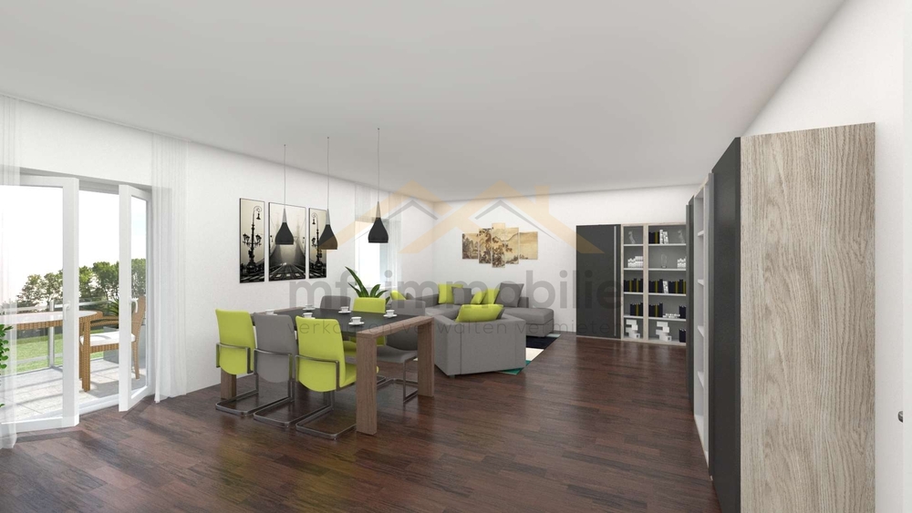 ansprechende 2-Zimmer-Wohnung in Mariental 95 m2, Küche, Bad, Gäste WC, - Etagenwohnung Mariental Helmstedt - Grasleben | Angebot:26910352