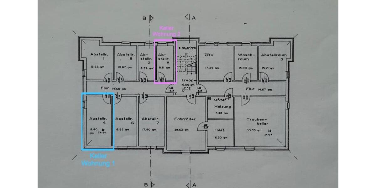 Etagenwohnung Braunschweig Wabe-Schunter-Beberbach - 3 Zimmer, 131 m&sup2;, 480.000&euro; | Angebot:26795661