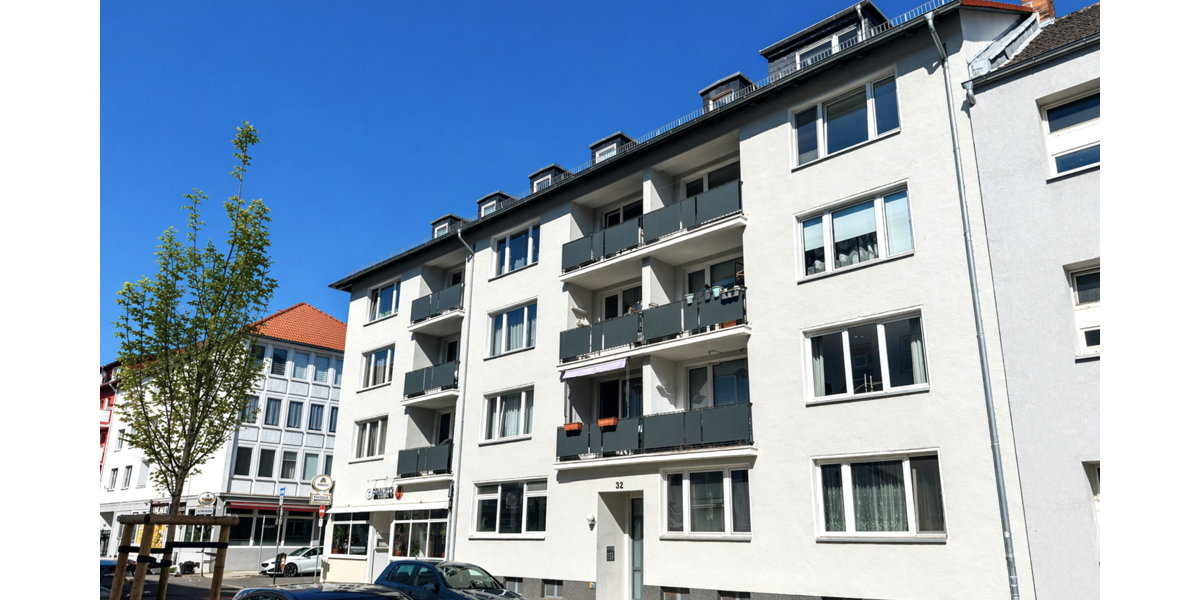 Etagenwohnung Braunschweig Innenstadt - 3 Zimmer, 78 m&sup2;, 800&euro; | Angebot:26356593