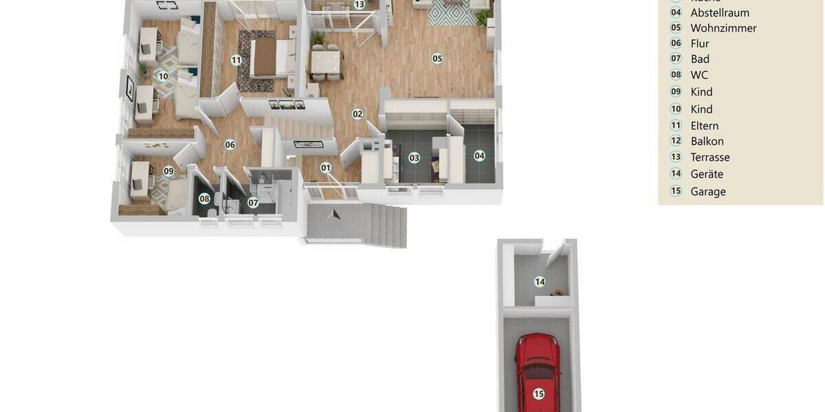 Einfamilienhaus Gifhorn - 6 Zimmer, 173 m&sup2;, 365.000&euro; | Angebot:26305888