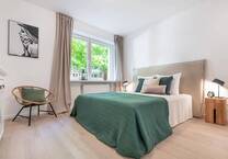 Frisch sanierte 2-2,5-Zimmer-Wohnung mit großer Wohnküche und Süd-Balkon in BS-Stöckheim