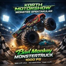 Korth Die Motorshow - Monster Spectacular 27.09.2026 Parkplatz Famila