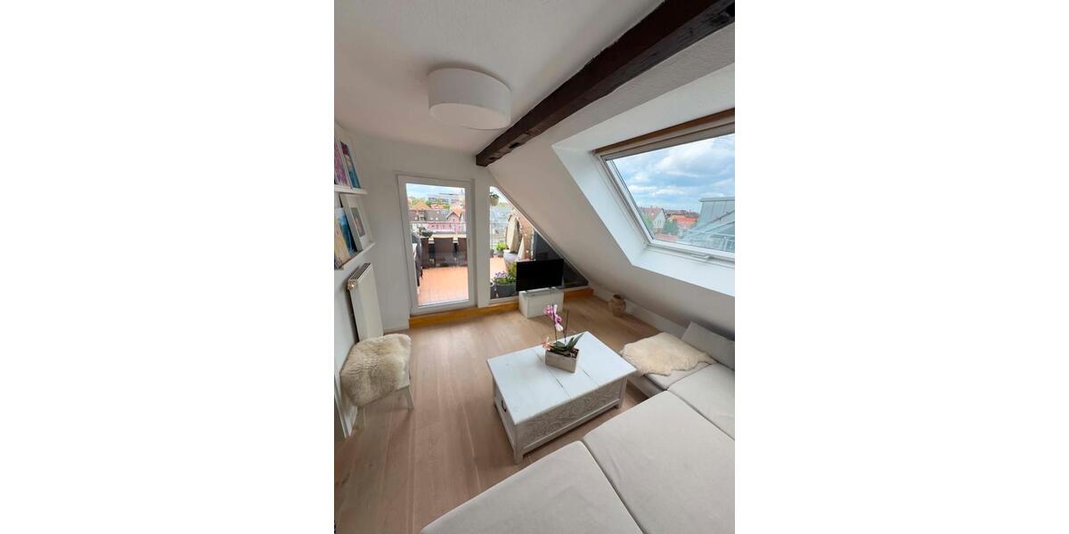 Dachgeschoßwohnung Braunschweig Wabe-Schunter-Beberbach - 3 Zimmer, 82 m&sup2;, 1.050&euro; | Angebot:26704198