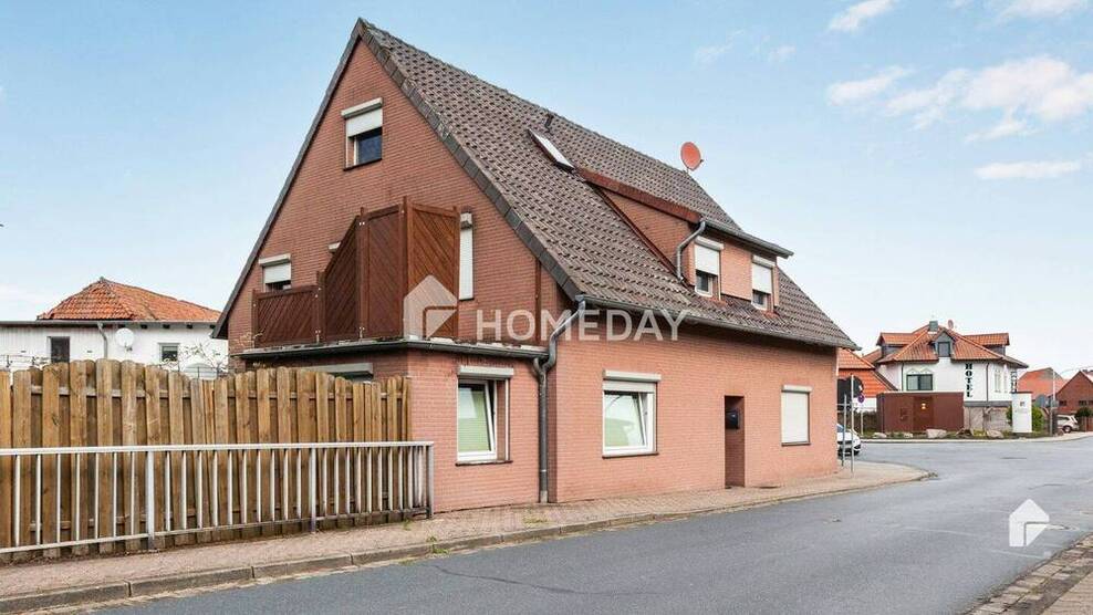 Gemütliche Erdgeschoßwohnung mit überdachter Terrasse und Gartenidylle in Weyhausen